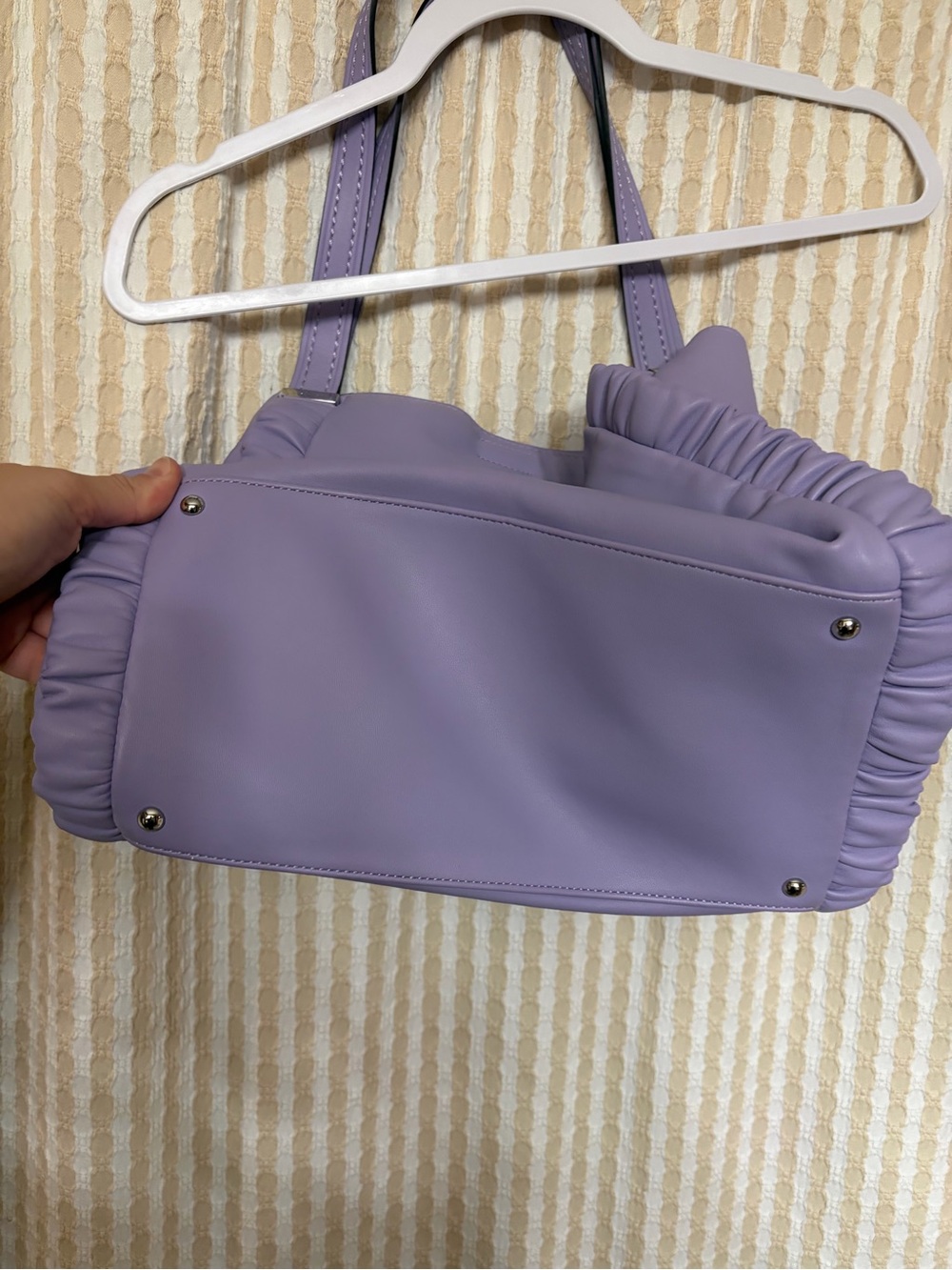 Calvin Klein Lilac Shoulder Tote - Picture 2 of 4